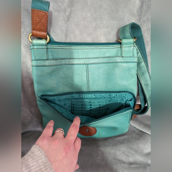FOSSIL Morgan Crossbody bag, teal - Picture 7 of 16